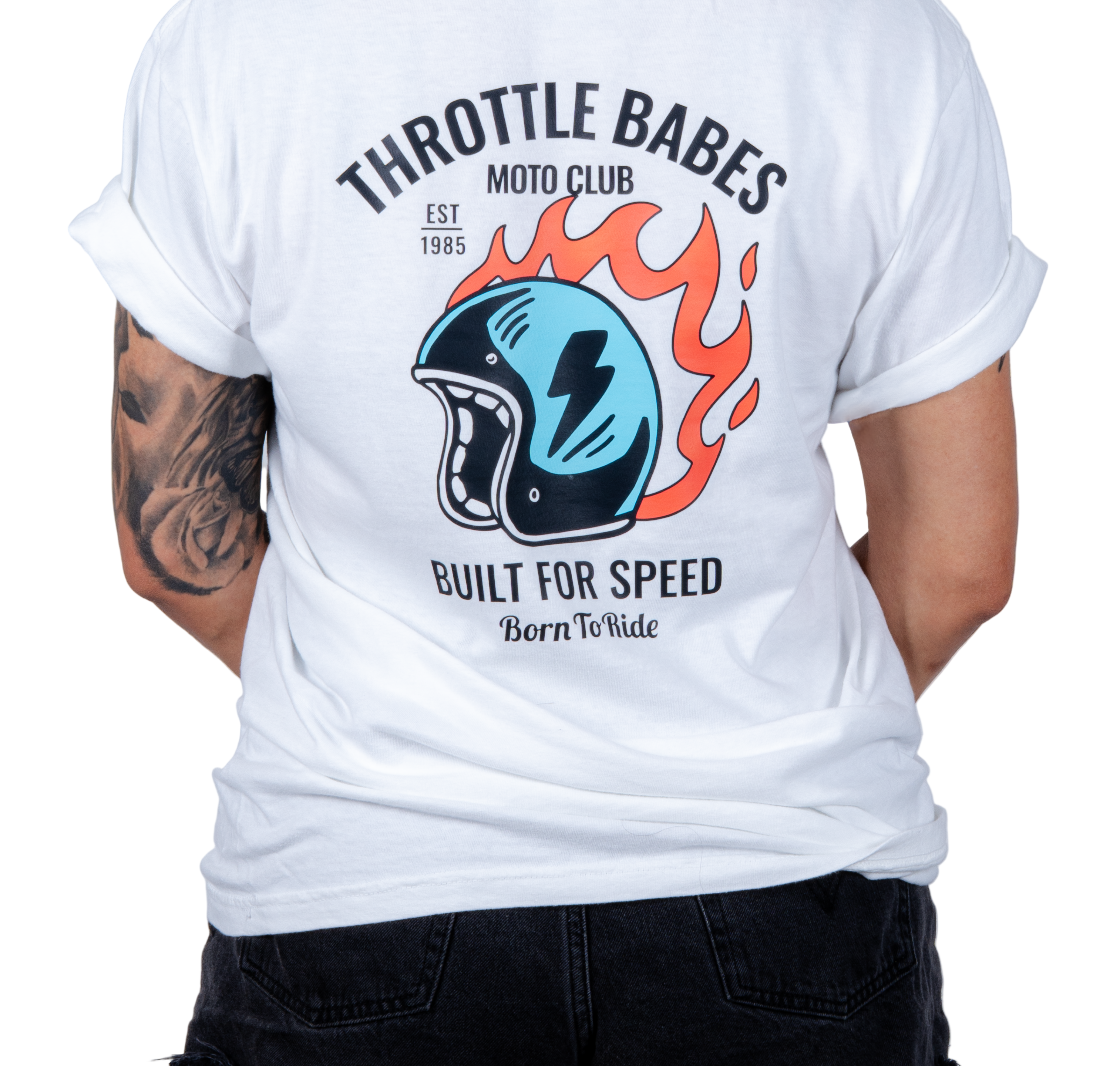 Built For Speed Moto Graphic Tee