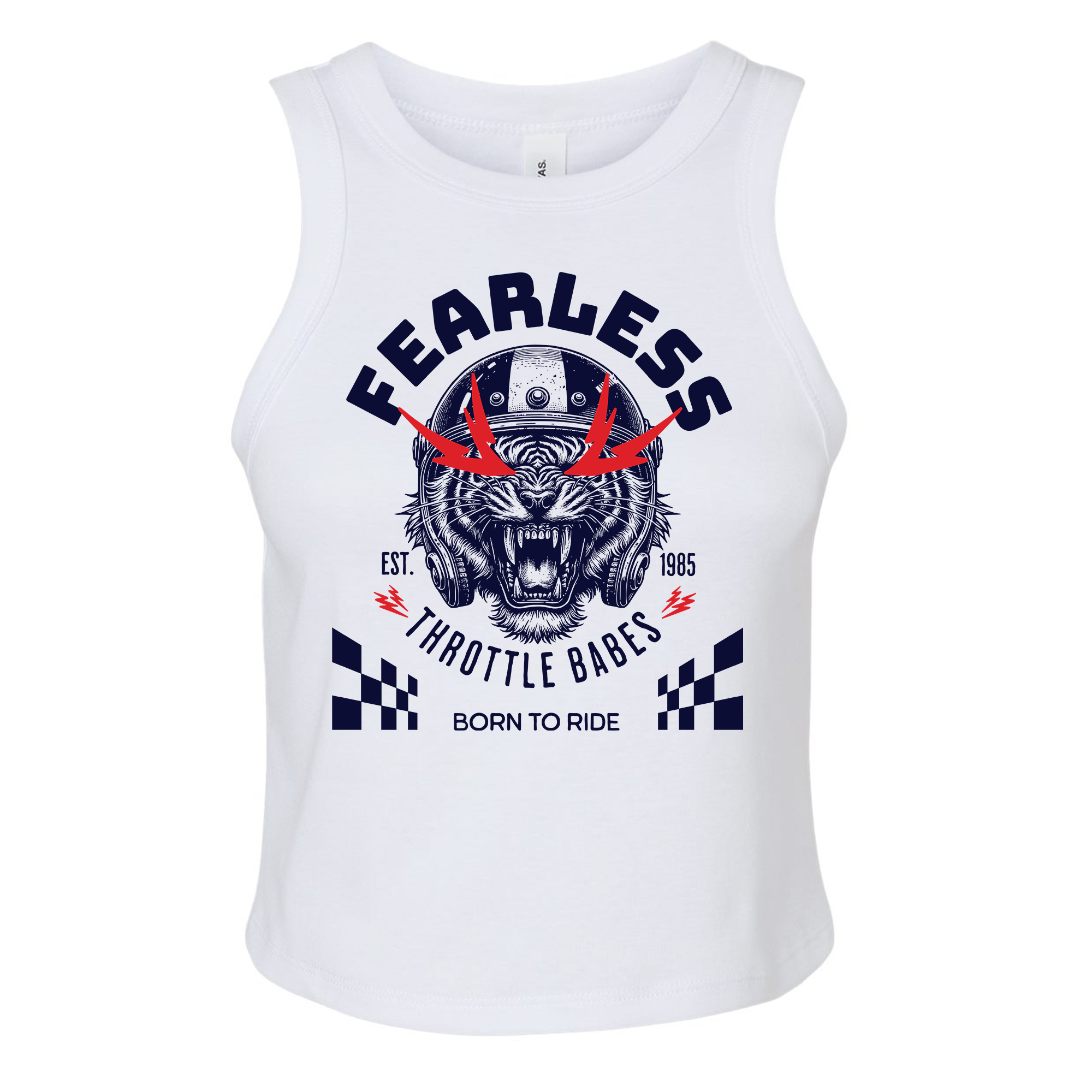 Fearless Micro Rib Crop Tank