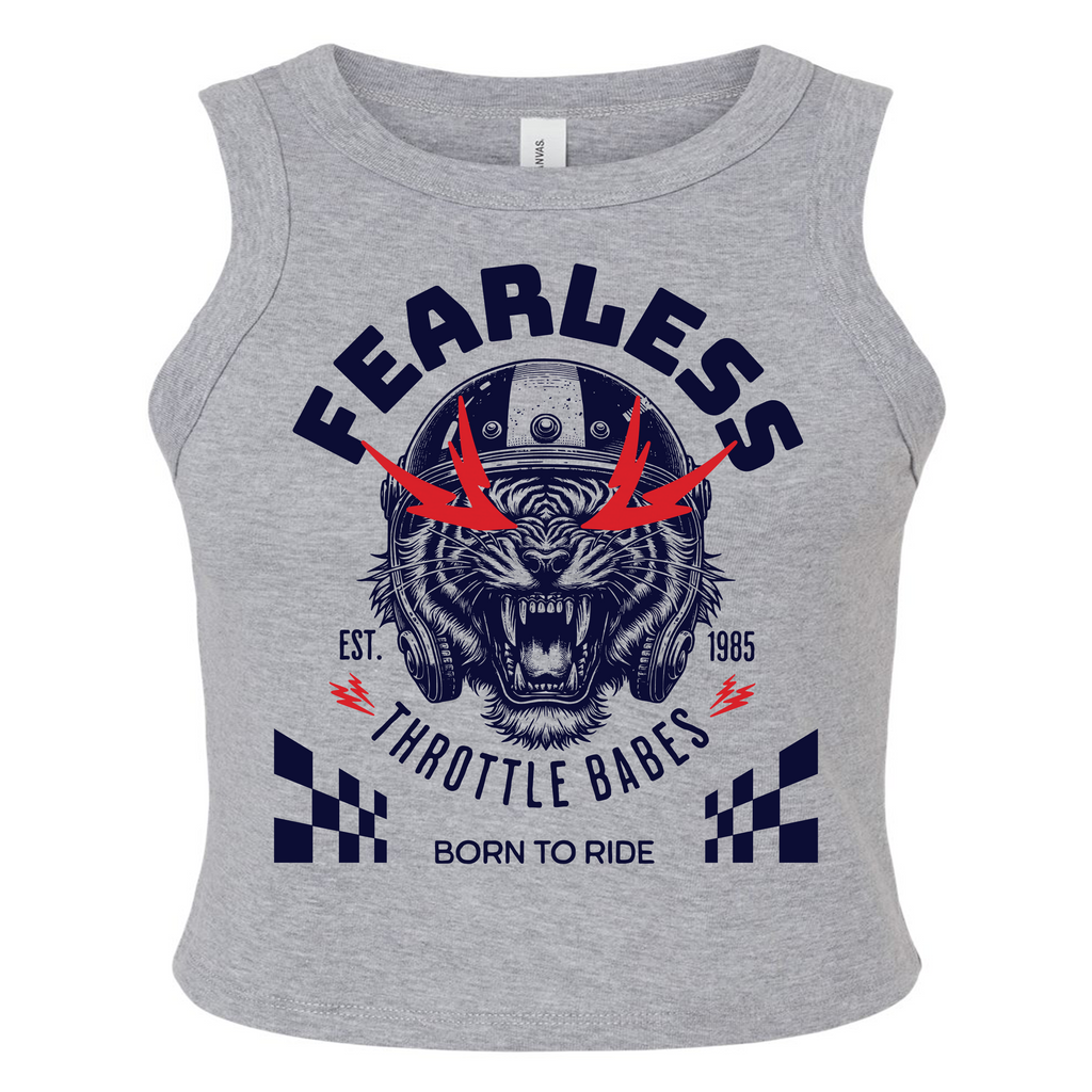 Fearless Micro Rib Crop Tank