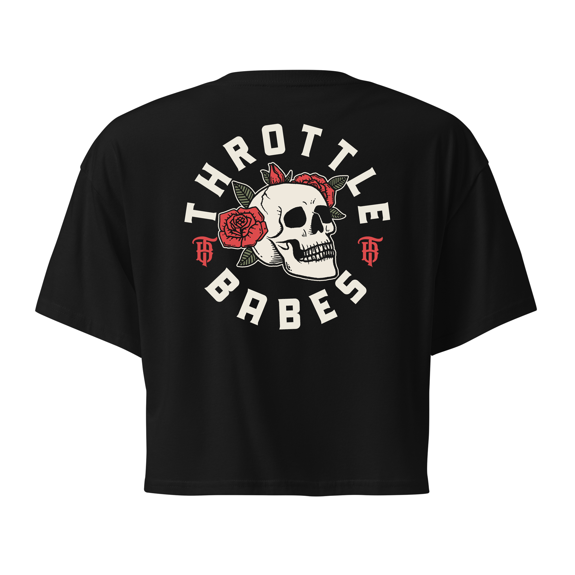 Floral Skull Crop - The OG