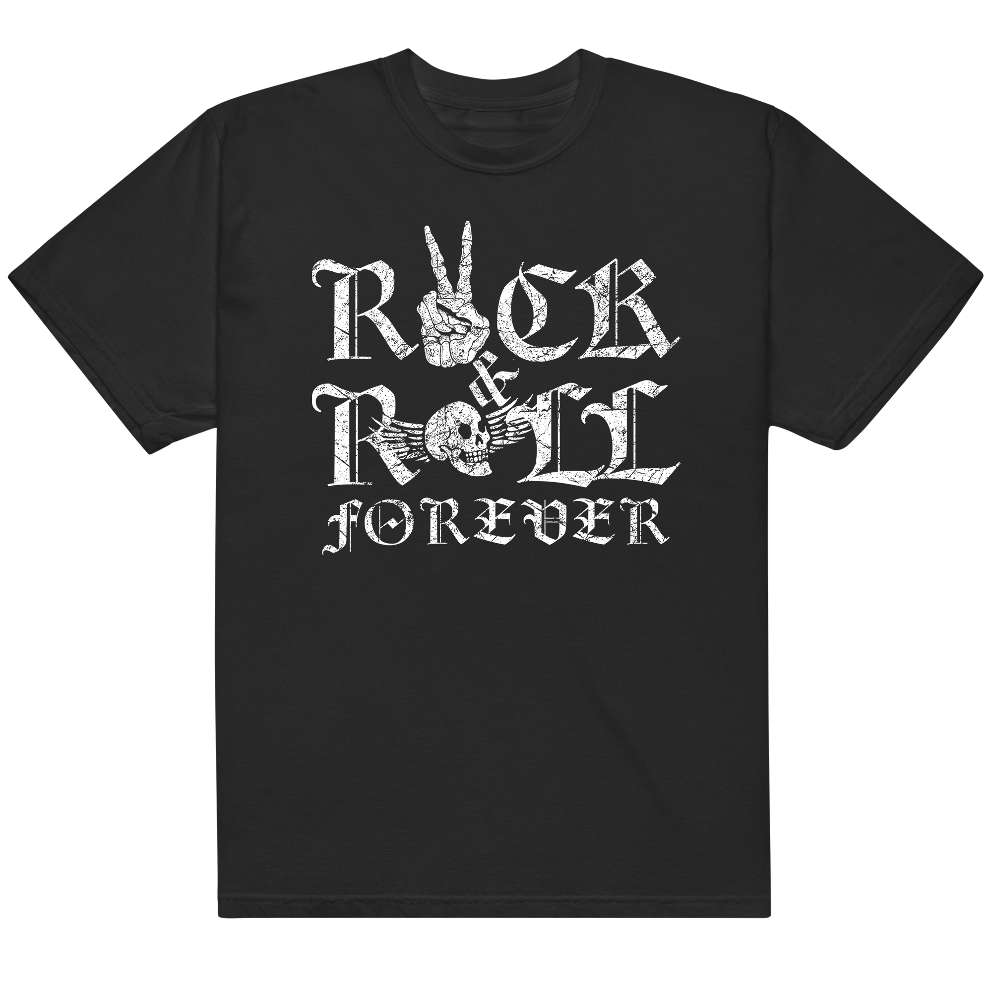 Rock & Roll Forever" Vintage Graphic Tee