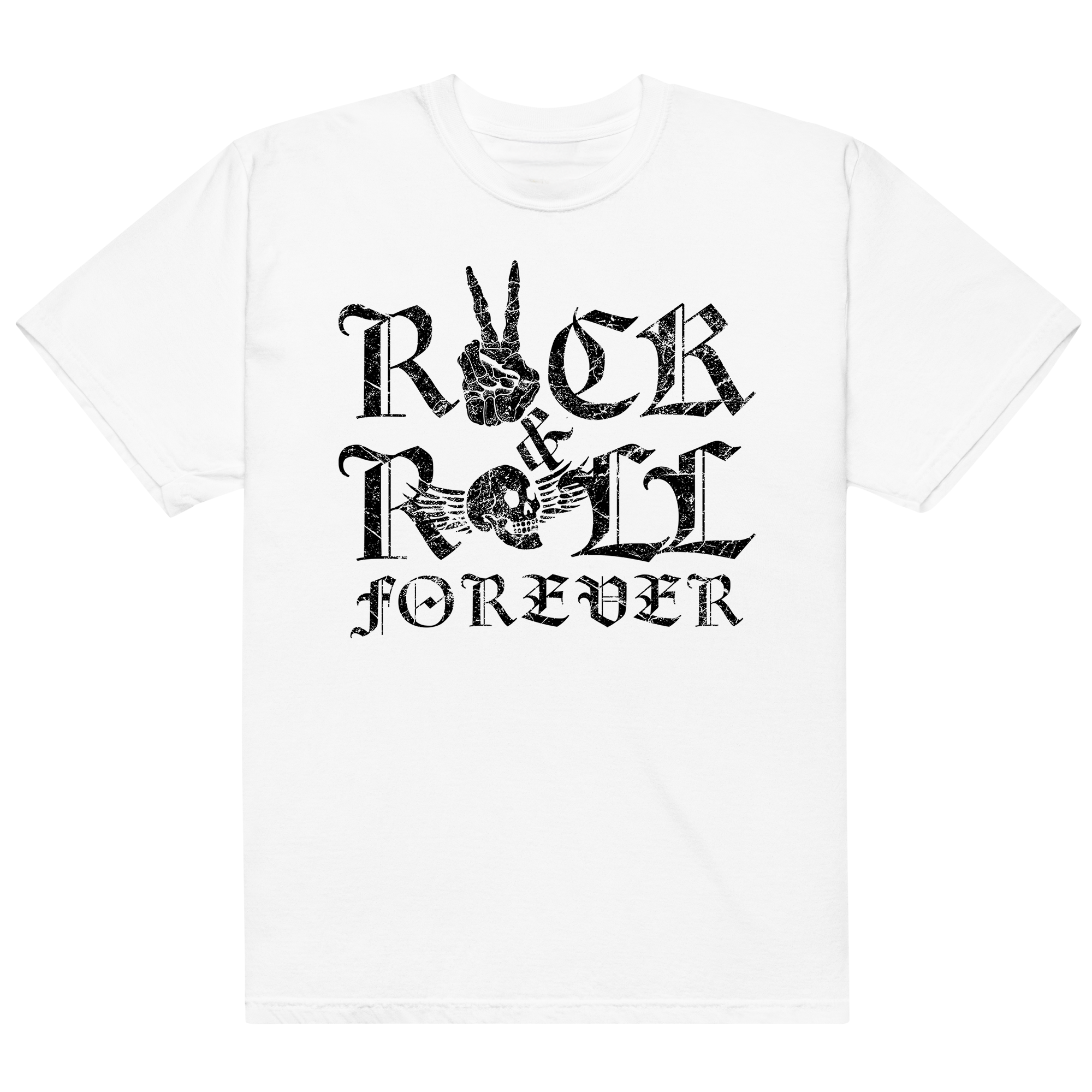 Rock & Roll Forever" Vintage Graphic Tee