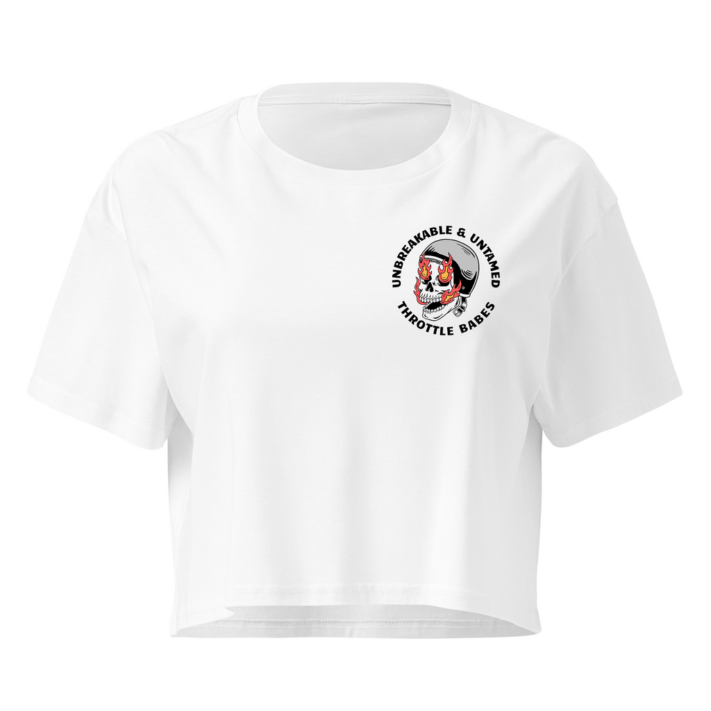 Unbreakable & Untamed Moto Crop Top